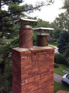 chimney fire damage