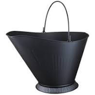 fireplace cleanup: coal hod - CHIMNEYS.COM